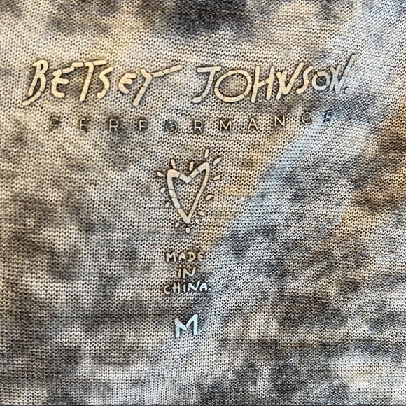 Betsey Johnson Burn Out Tank Top “Train insane" - Picture 4 of 7